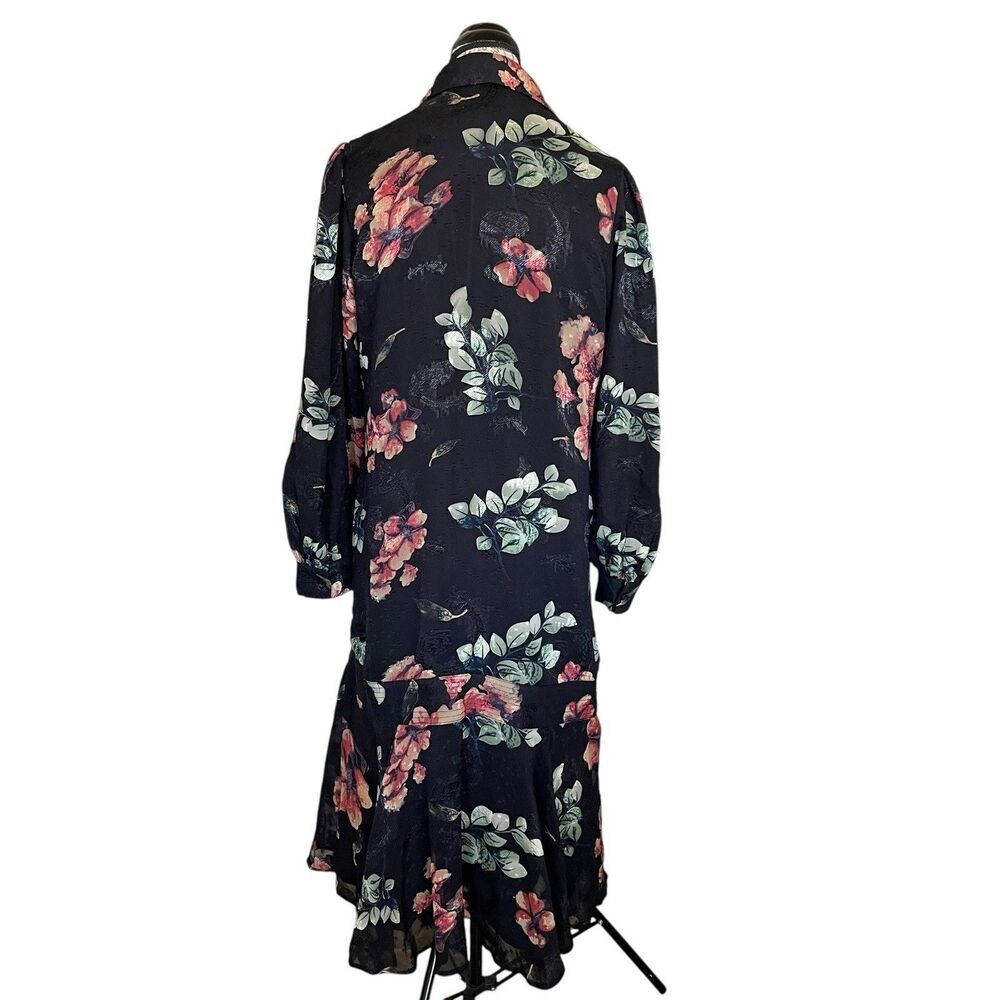 Pose Womens Dress Sz 10 Cottagecore Cottage Bohemian Whimsical Floral Autumn - Picture 4 of 14